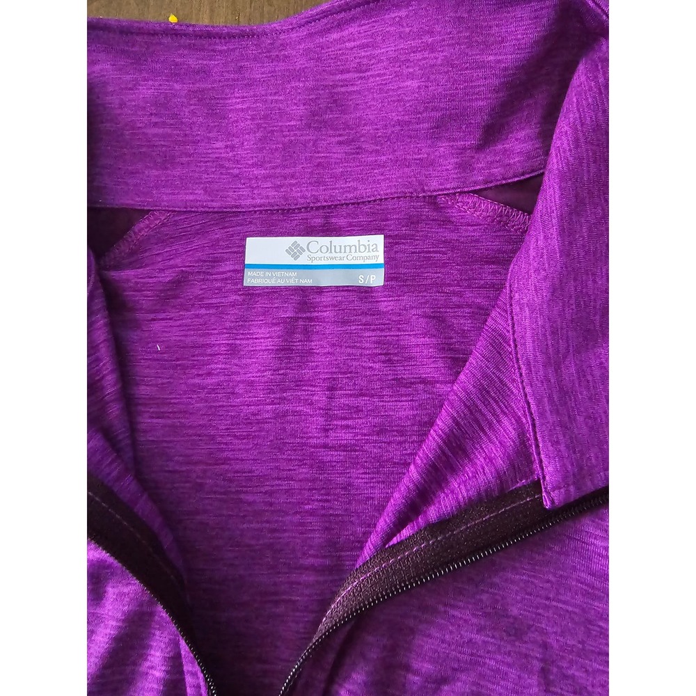 Columbia Women's Purple Pullover sz Small - Picture 4 of 5